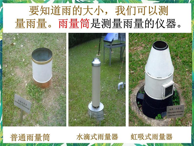 湘教版三下科学 2.4雨下的有多大 课件第4页