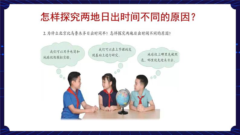 2. 新鄂教人教版科学五下 2 谁先看到日出 课件PPT+教案07