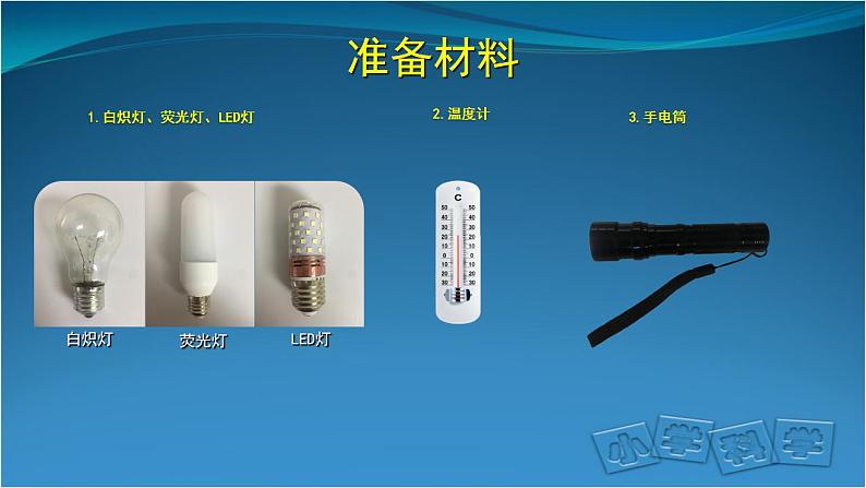 4. 新鄂教人教版科学五下 4 电灯的能量转换 课件PPT+教案02