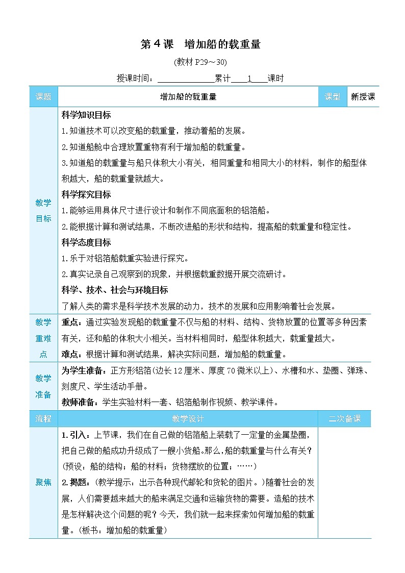 2.4《增加船的载重量》课件+素材（送教案）01