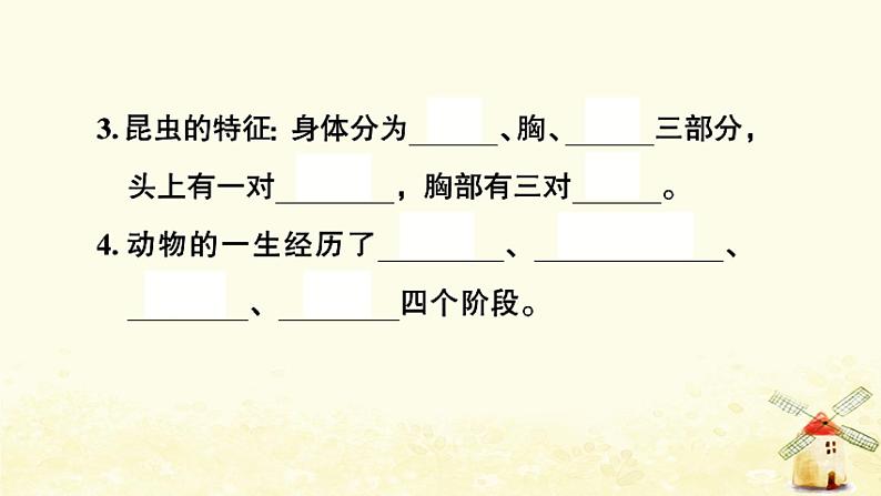 小升初科学专项复习训练专题2动物课件第3页