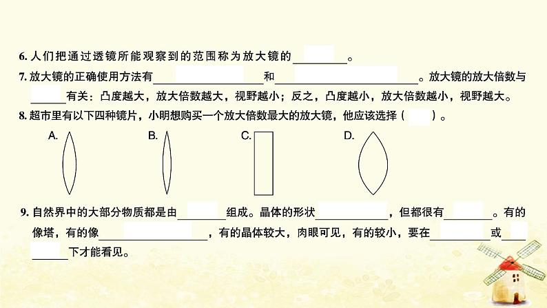 小升初科学生命科学专题三生物与环境和微小世界课件第3页