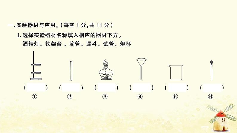 小升初科学归类冲刺卷第二部分模拟训练卷六课件02