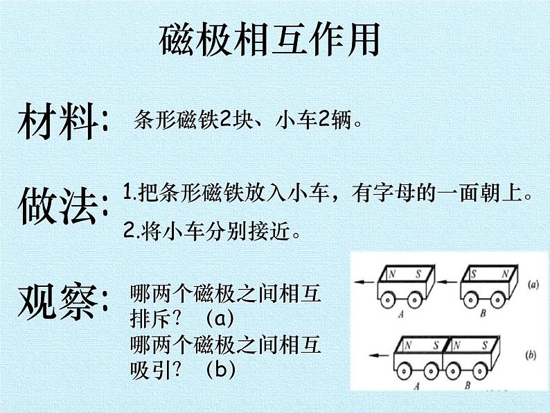 冀人版（2017秋）科学二年级上册 12 磁极的相互作用_（课件）04