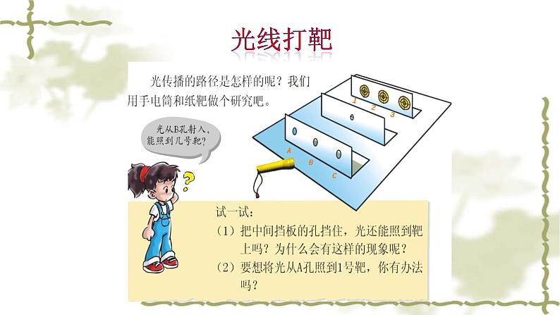 人教版四年级科学下册 1.1   光的来源和传播   课件05