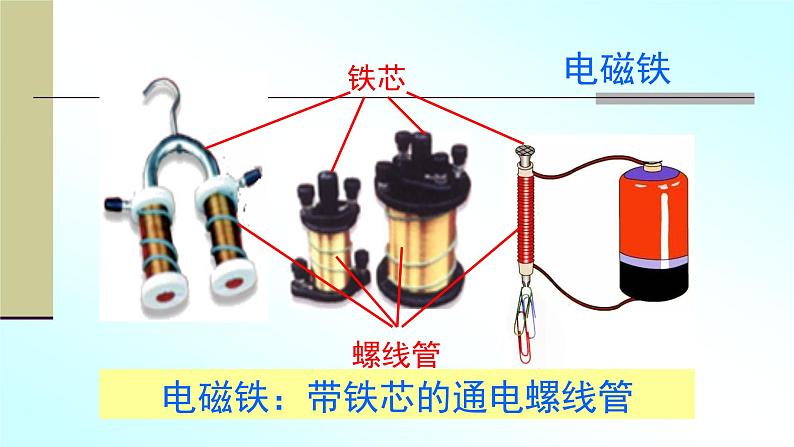 人教版四年级科学下册   4.4    电磁铁的应用     课件02