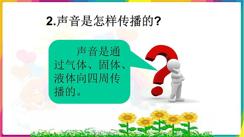 人教版四年级科学下册  2.4   我们怎么听到声音   课件04