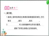 新教科版科學(xué)六年級下冊 第7課 保護(hù)生物多樣性 習(xí)題PPT（含答案+動(dòng)畫）