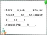 教科版科学三年级下册期末复习二 动物的一生 习题PPT