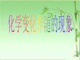 教科版（2001）科学六年级下册 2.6 化学变化伴随的现象(1) 课件