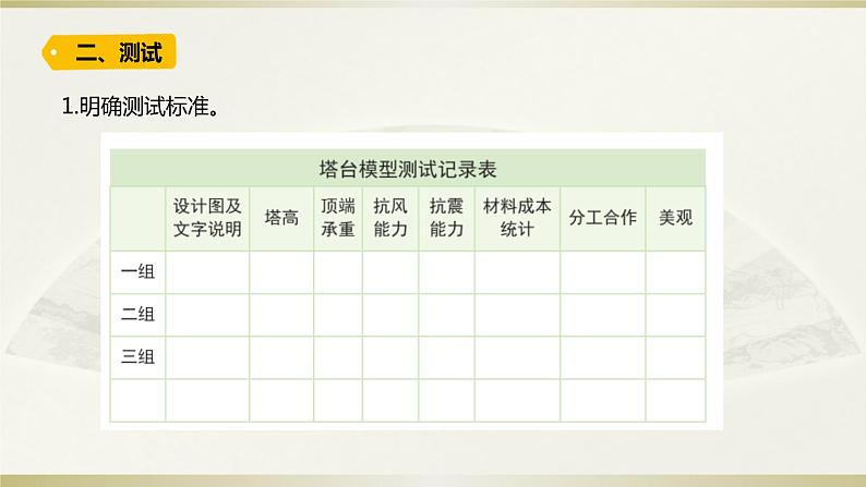 小学科学教科版六年级下册第一单元第6课《测试塔台模型》课件（2022新版）第3页