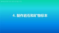 科学教科版 (2017)4.制作岩石和矿物标本集体备课课件ppt