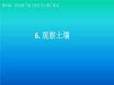 小学科学教科版四年级下册第三单元第6课《观察土壤》课件3（2021新版）