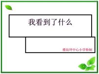 小学科学教科版三年级上册1、我看到了什么课文内容课件ppt