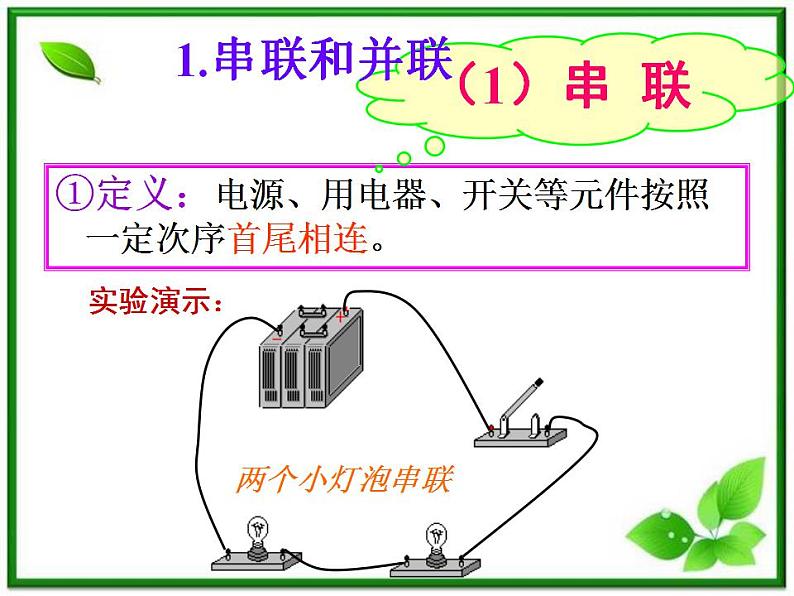 人教小学科学3.3串联与并联课件PPT06