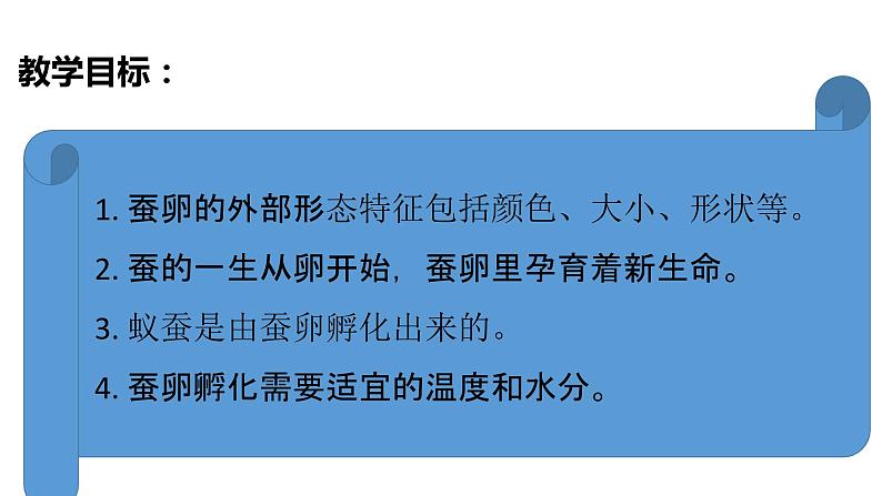 教科版(2017秋）三年级科学下册2.1迎接蚕宝宝的到来（课件36张ppt+素材)第3页