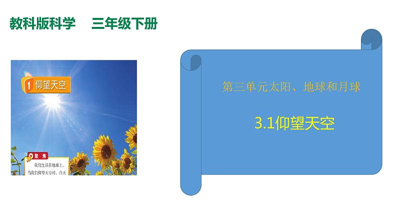 教科版(2017秋）三年级科学下册3.1仰望天空（课件36张ppt+素材)02