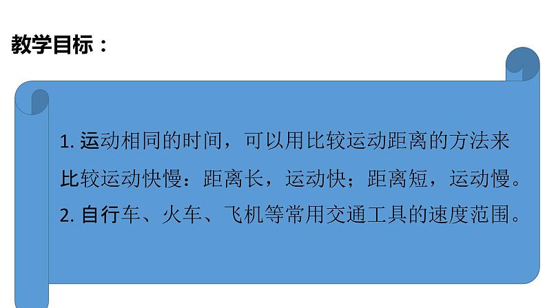 教科版(2017秋）三年级科学下册1.6比较相同时间内运动的快慢（课件36张ppt+素材)第3页