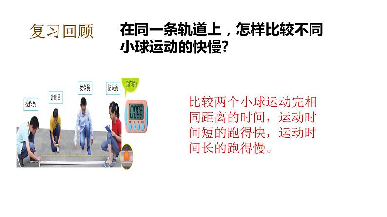 教科版(2017秋）三年级科学下册1.6比较相同时间内运动的快慢（课件36张ppt+素材)第7页