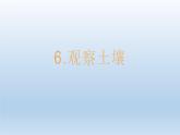 观察土壤PPT课件免费下载