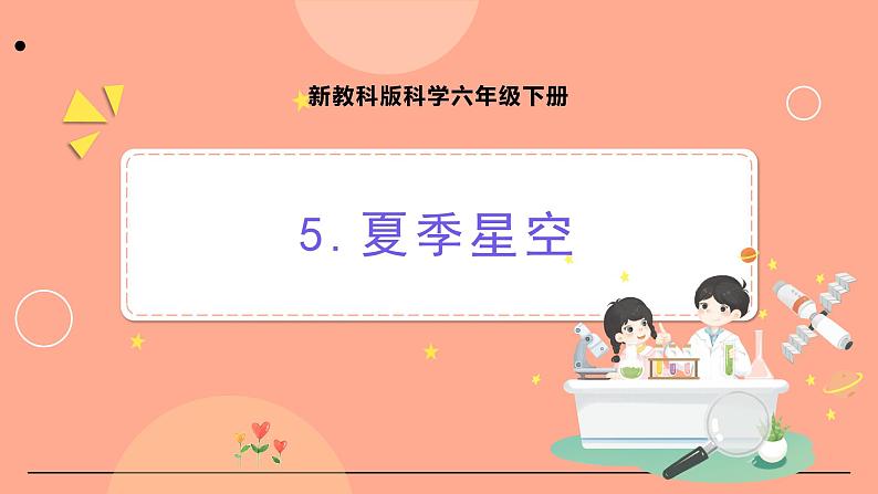 新教科版科学六下 3.5 夏季星空 课件PPT+视频素材01