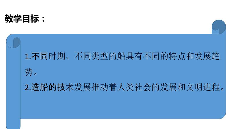 教科版（2017秋）五年级科学下册2.1船的历史 PPT课件+素材03