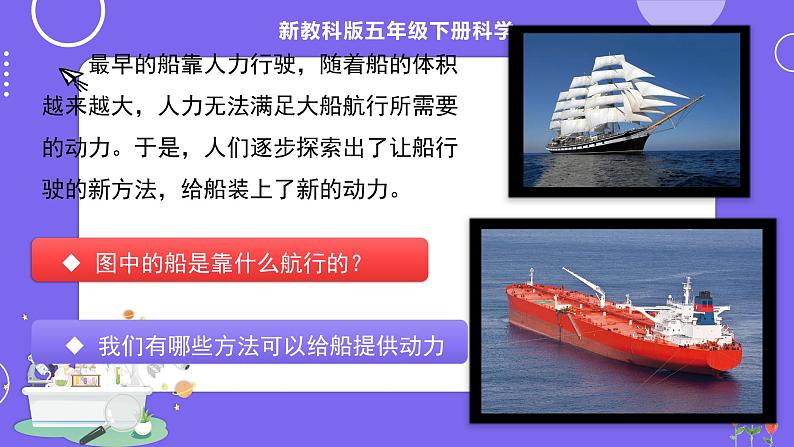 新教科版科学五下 2.5 给船装上动力 课件PPT+视频素材03