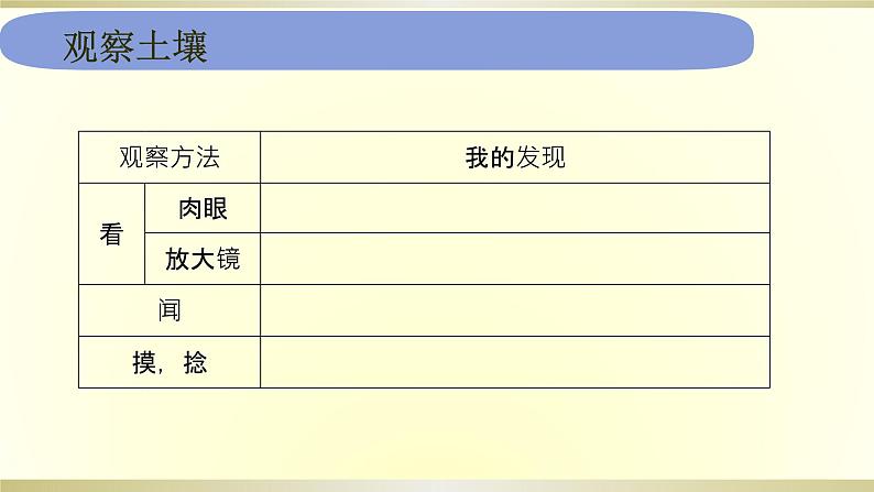 小学科学教科版四年级下册第三单元第6课《观察土壤》课件6（2021新版）04