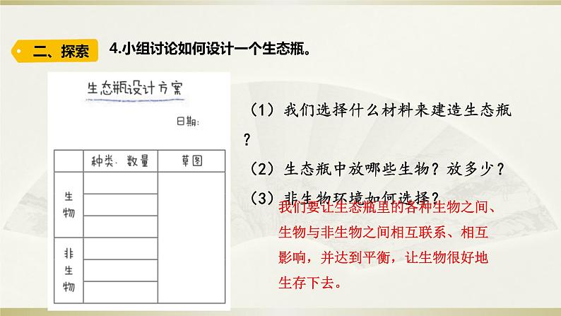 小学科学教科版五年级下册第一单元第7课《设计和制作生态瓶》课件12（2022新版）07