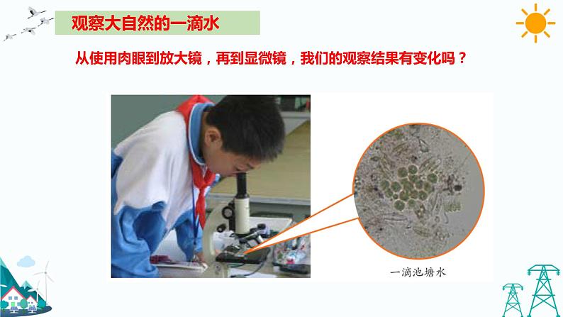 湘科版五年级下册科学1.1神奇的显微镜课件05