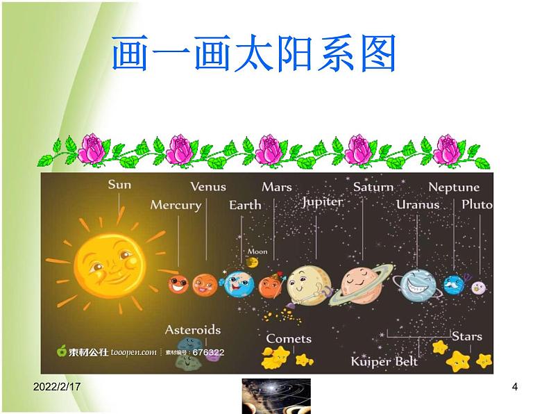 鄂教版小学科学六下《14.做太阳系模型》课件第4页