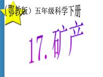 2021学年17.矿产说课课件ppt