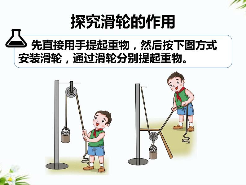 湘科版五年级下册科学5.4 滑轮 课件+教案06