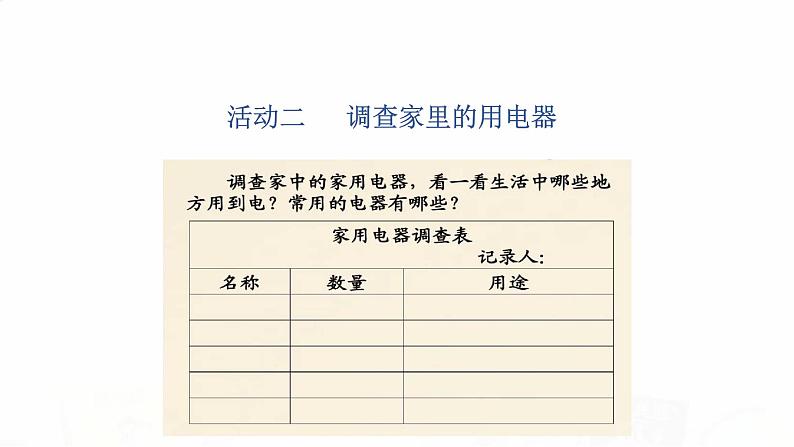 教科版小学科学四下2-1《电和我们的生活》课件+教案07