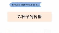 小学科学教科版 (2017)四年级下册7.种子的传播课堂教学课件ppt