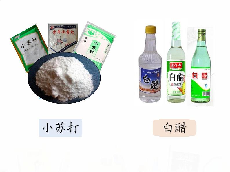 教科版小学科学六下2-4《小苏打和白醋的变化》教学课件第2页