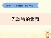 教科版小學(xué)科學(xué)三下2-7《動物的繁殖》課件+教案