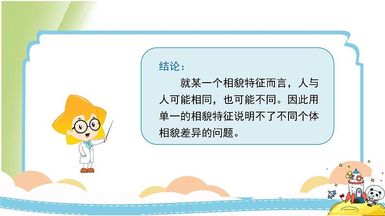 2.5《相貌各异的我们》教学课件 教科版小学科学六下08