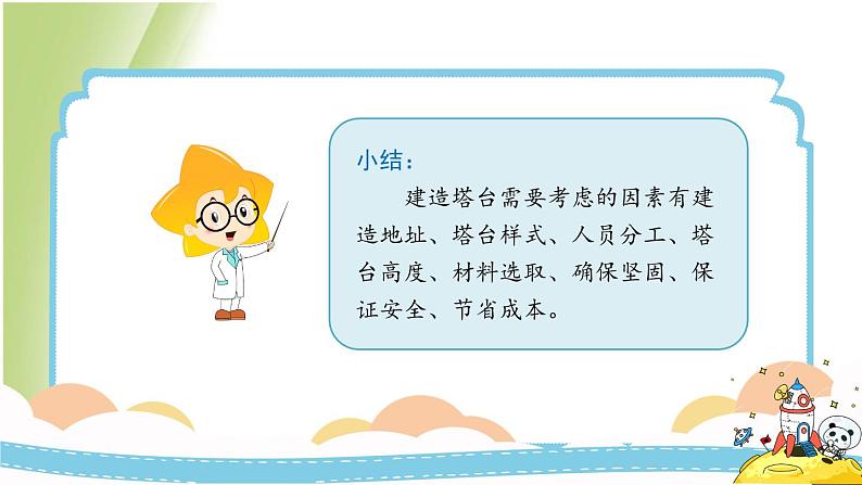 1.3《建造塔台》教学课件 教科版小学科学六下08