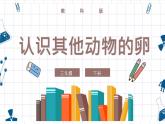 教科版科学三年级下册 2-2《认识其他动物的卵》 课件+同步教案