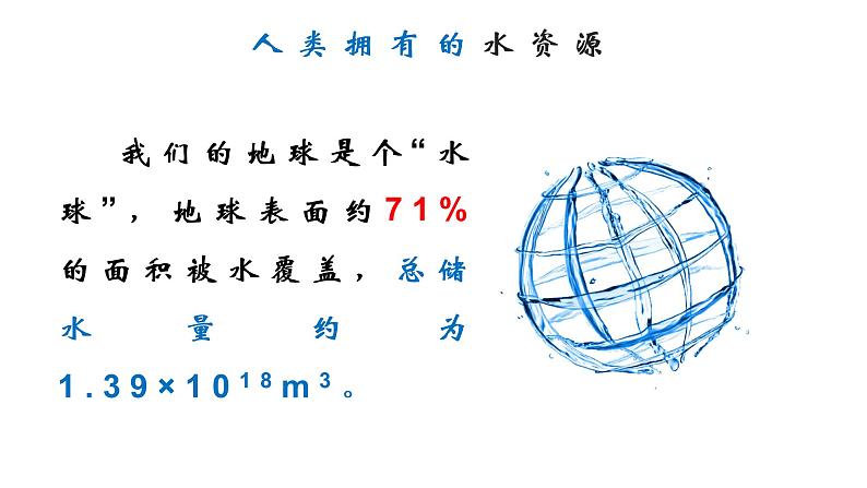 小学自然科学主题班会爱护水资源教学课件03