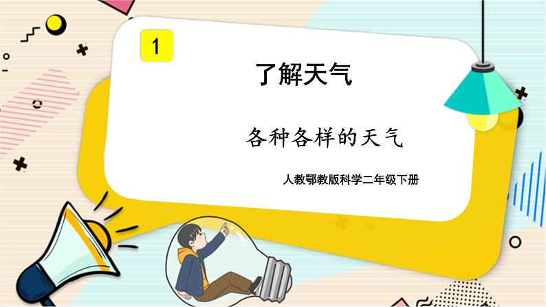 1.1《各种各样的天气》PPT课件第1页