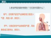 新教科版4年级上册课件+教案2.1感受我们的呼吸