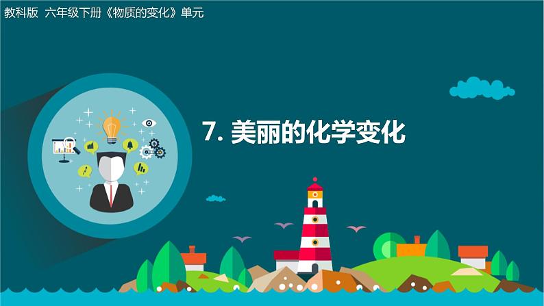 教科版科学  六下 4.7《美丽的化学变化》（课件+教学设计+素材）01