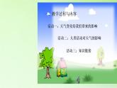 河北人民出版社小学科学四年级下册  5 .天气与生活   课件