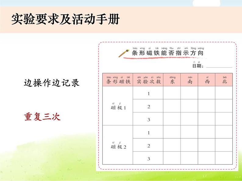 1-4《磁极与方向》课件 教科版小学科学二下05