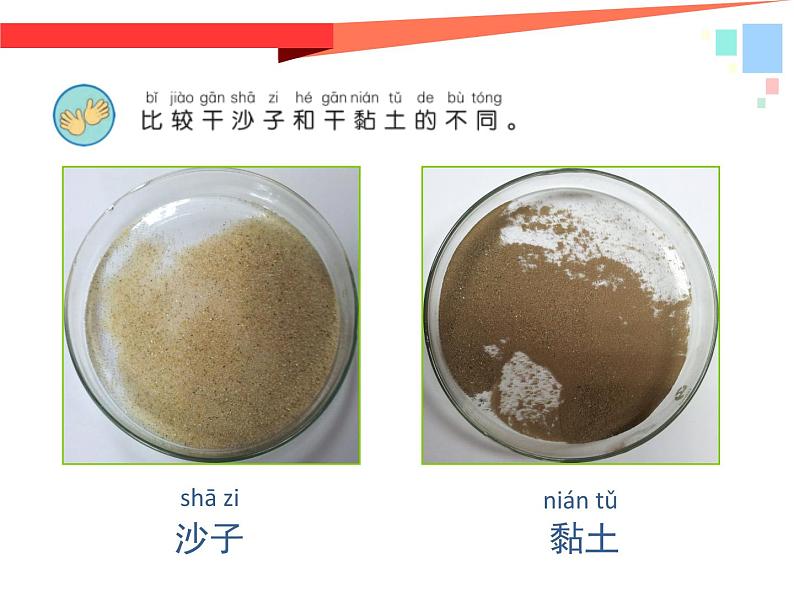 苏教版科学一年级下册第3课沙子与黏土课件21张ppt第7页