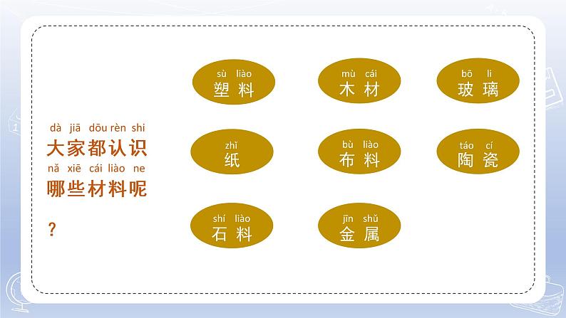 小学科学苏教版二年级下册第一单元第1课《认识常见材料》课件8（2022新版）第4页