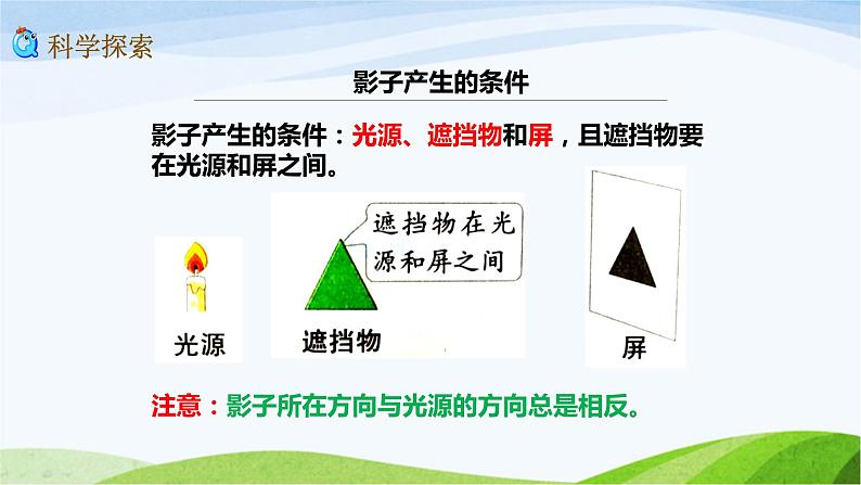 教科版三年级下册科学3.3 影子的秘密（课件）07