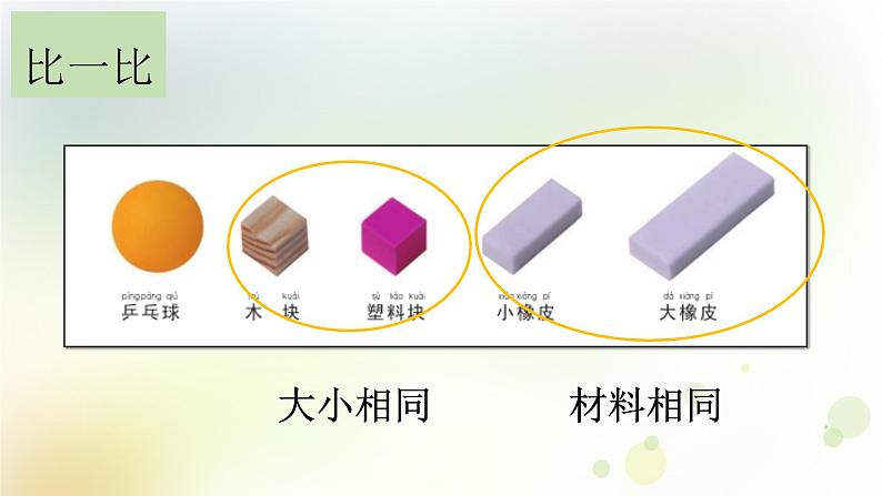 1-2 谁轻谁重 课件+教案 教科版小学科学一年级下册03